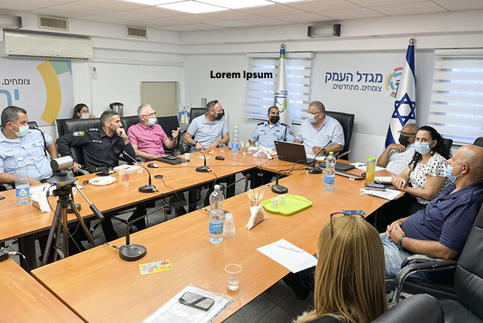 שיתוף פעולה פורה: עיריית מגדל העמק ומשטרת ישראל למען התושבים